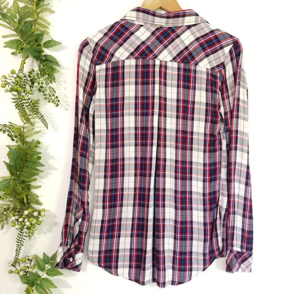 Rails Plaid Soft Shirt591button Down Double Pocke… - image 4